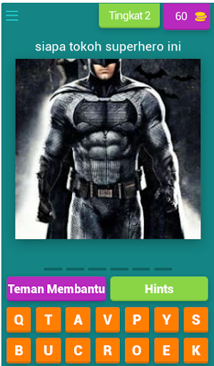 tebak gambar tokoh super hero Screenshot 2
