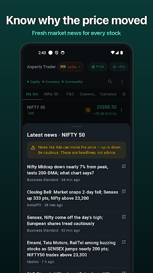 Axpertz Trader Screenshot 2