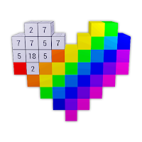 Color by Number 3D Voxel paint