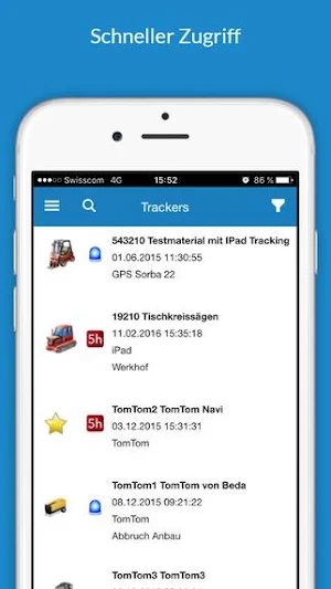 SORBA Tracker Screenshot 2