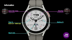 JW079 jwstudio watchface Screenshot 1