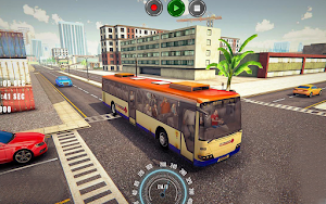 Euro City Bus Driving Games 3d Screenshot 1
