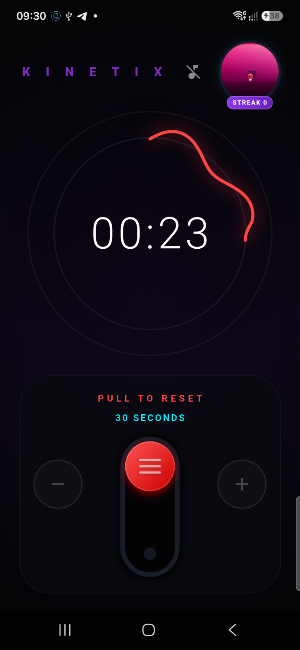 Kinetix - Deep Focus Timer Screenshot 2