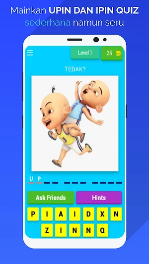 Upin & Ipin Quiz Screenshot 0