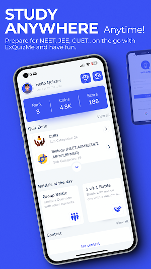 ExQuizMe Multiplayer Quiz App Screenshot 0