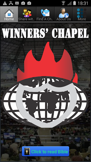Winners Chapel World Wide Screenshot 0