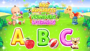 Learn ABC Alphabets & 123 Numbers Kids Game Screenshot 0