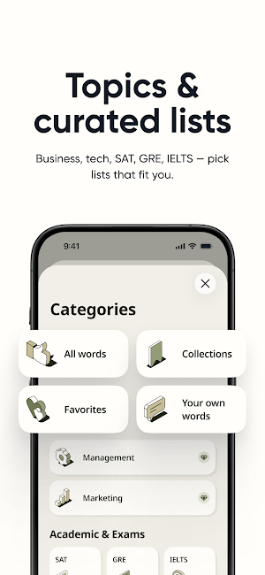 Vocabulary Builder by Learning Screenshot 1