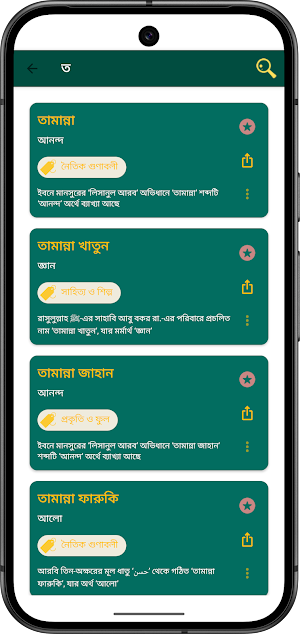 Baby শিশুর ইসলামিক বাংলা নাম Screenshot 2