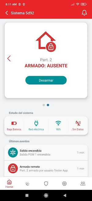 Alarm Home Pro Screenshot 3