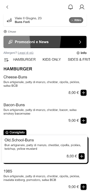Buns Forlì Screenshot 1