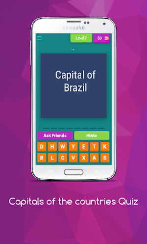 APITALS OF THE COUNTRIES QUIZ Screenshot 3