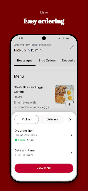 iHeart Pancakes Inc. Screenshot 2
