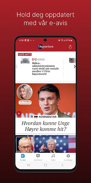 Dagsavisen Screenshot 0