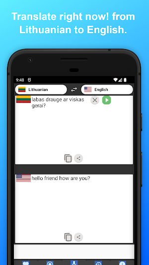 English to Lithuanian Translat Screenshot 3