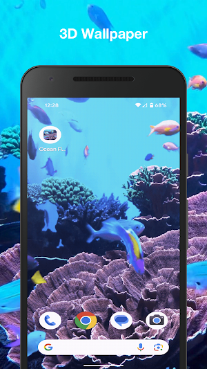 Ocean Fish Live Wallpaper Screenshot 0