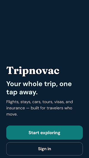 Tripnovac AI Screenshot 1