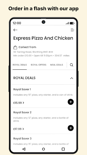 Express Pizza and Chicken Screenshot 0