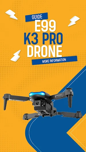 E88 K3 Pro Drone App Hint Screenshot 1