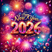 2026 Happy New Year Wallpapers