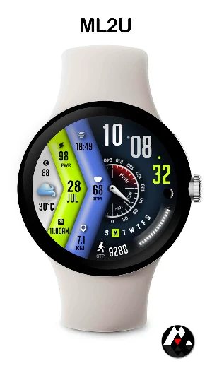ML2U 283 Watch Face Screenshot 2