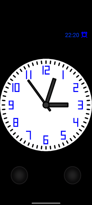 Analog clock vnaz Screenshot 1