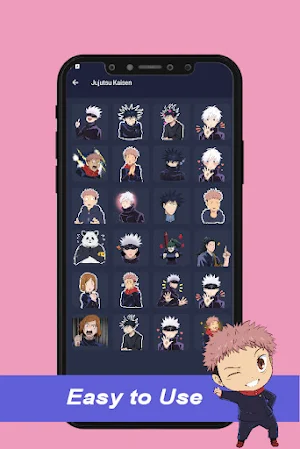 anime stickers for whatsapp Screenshot 2