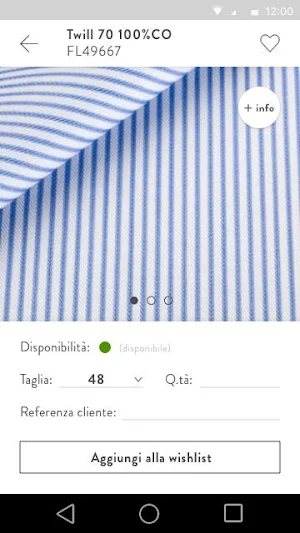 Fabric Butler (by Albini Group) Screenshot 2