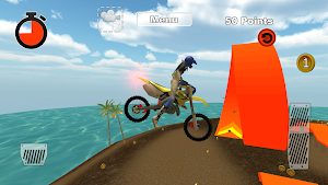 Bike Moto Stunt Racing 3D by Kaufcom Screenshot 1