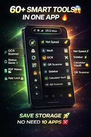 One Tap Tools: 60-in-1 Toolkit Screenshot 0
