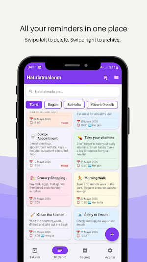 Reminder Planner Screenshot 1