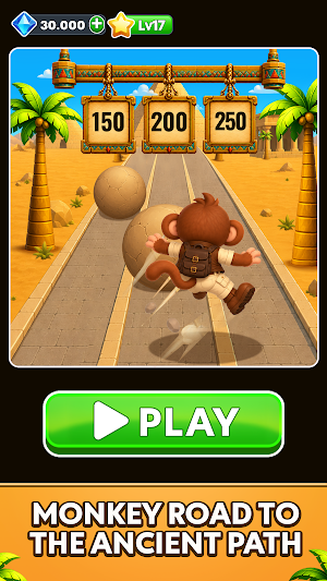 Monkey Road - Temple Cross Screenshot 2