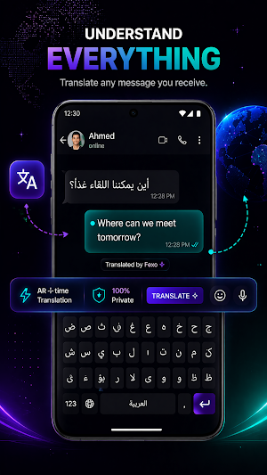 Keyboard - Translator Keyboard Screenshot 2