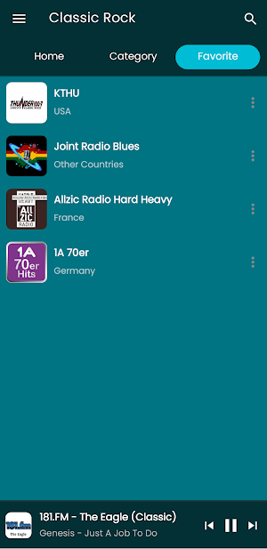 Classic rock radios Screenshot 3
