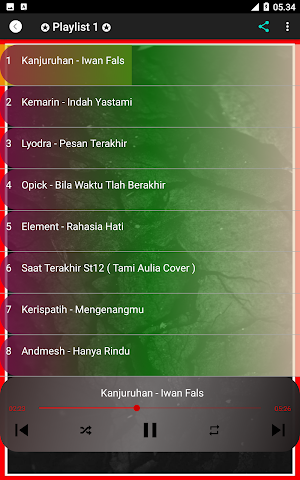 Kumpulan Lagu Sedih dan Duka Screenshot 2