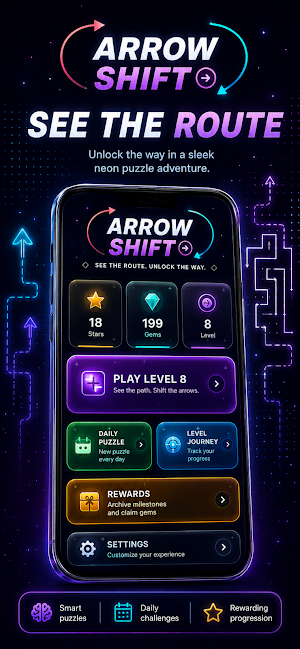 Arrow Shift - Puzzle Game Screenshot 3