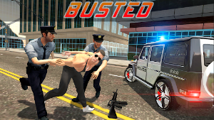 Police vs Gangsters 4x4 Offroad Screenshot 1
