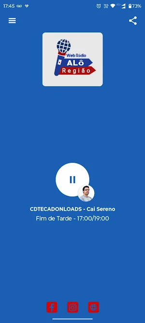 Web Rádio Alô Região Screenshot 0