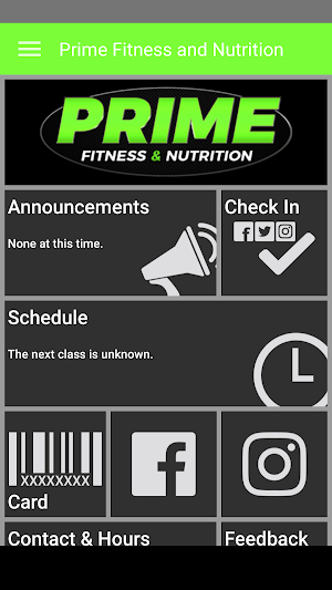 Prime Fitness & Nutrition Screenshot 1