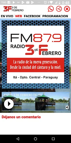 Radio 3 de Febrero FM 87.9 Screenshot 0