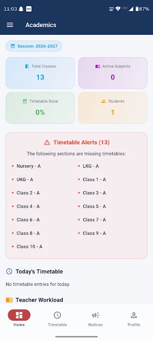 S.D Publick School Staff App Screenshot 0