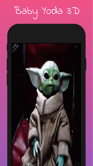 Baby Yoda Live Wallpaper Screenshot 1