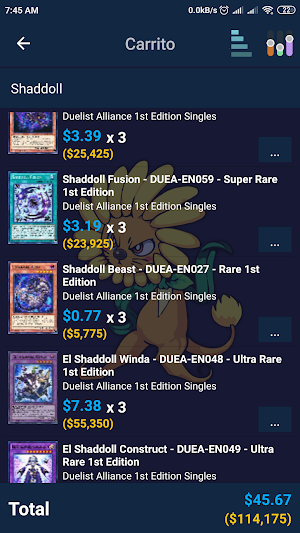 Yugiprices Screenshot 3