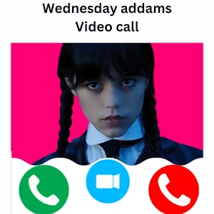 wednesday addams video call Screenshot 0