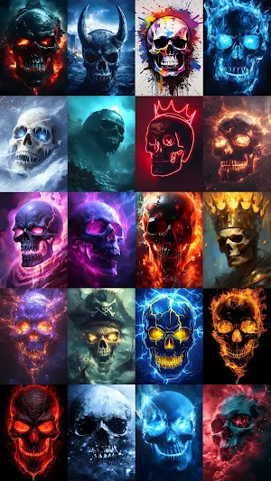 Skull Wallpapers - HD Gallery Screenshot 0