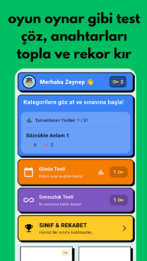 Sınav Kutusu: LGS Hazırlık Screenshot 0