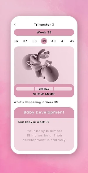 Pregnancy Tracker Baby Growth Screenshot 3
