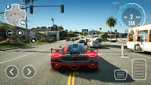 Car Driving Traffic Simulator Screenshot 2