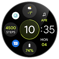 Awf OS 3 Digital - watch face