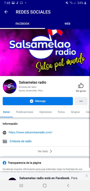 SALSAMELAO RADIO Screenshot 3